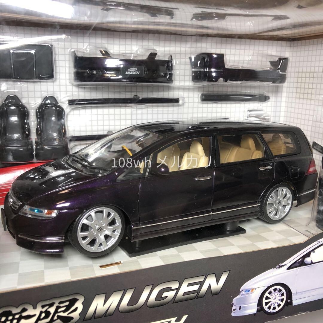 HOT，お買い得 HOTWORKS 1/24 ホンダ 無限 オデッセイ シルバー