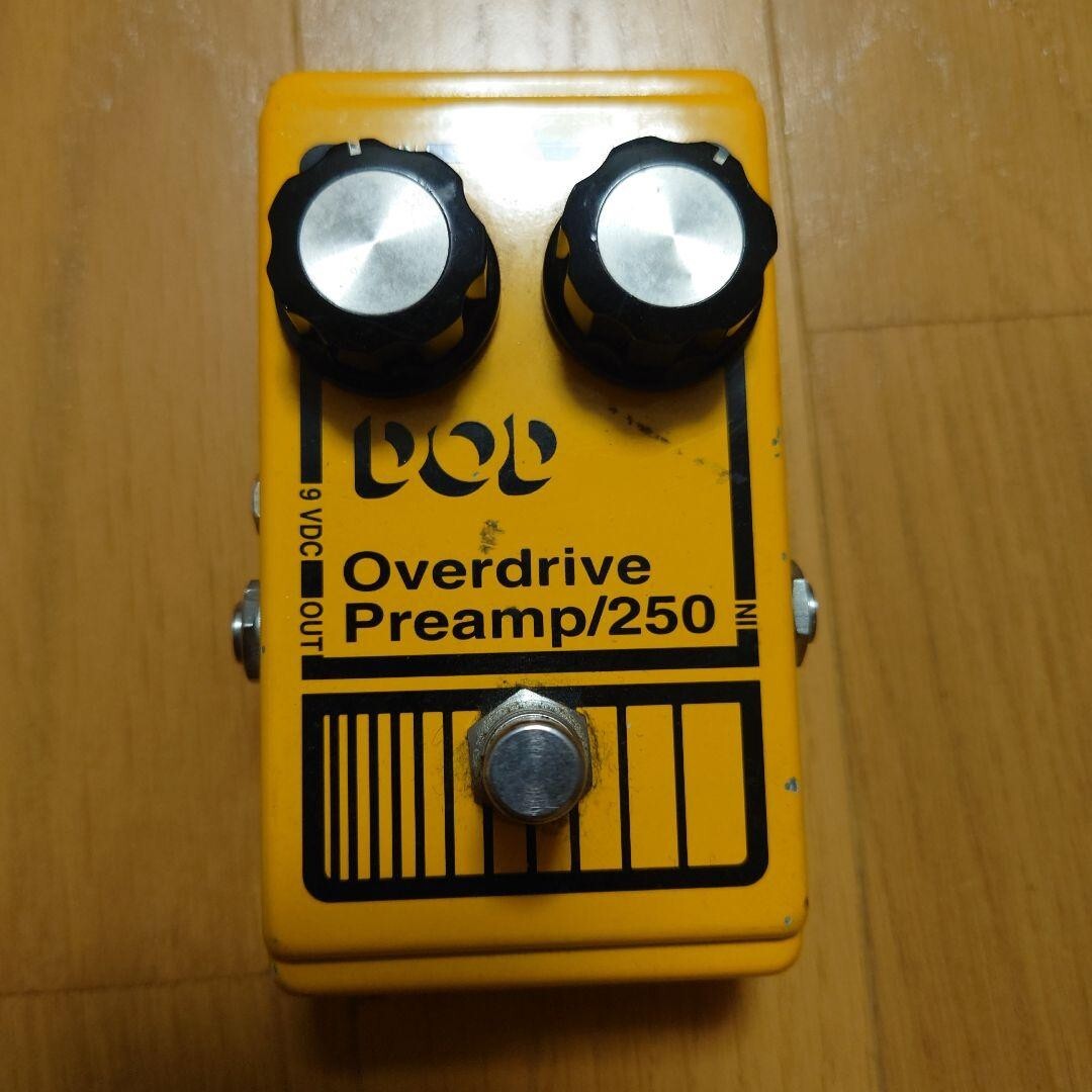 DOD Overdrive Preamp/250 for electric guitar yellow | eBay