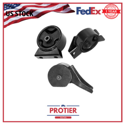 Engine Motor & Trans Mount 3PCS Set fit 1989-1994 GEO Metro 1.0L Manual Trans