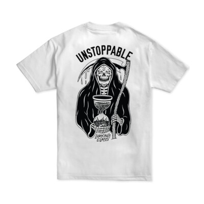 

Футболка с короткими рукавами Lurking Class by Sketchy Tank Unstoppable (белая), Белый