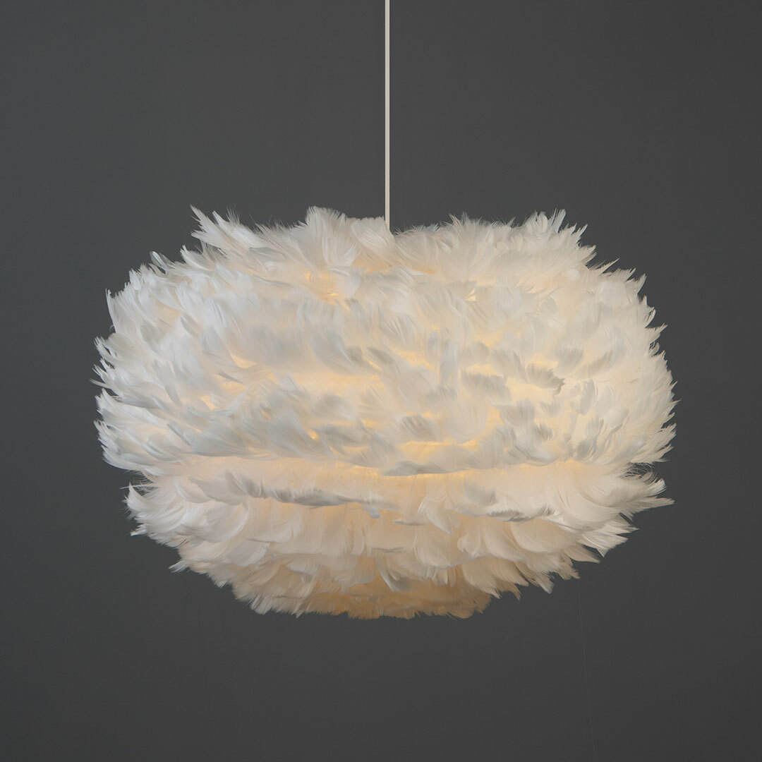 goose feather lampshade