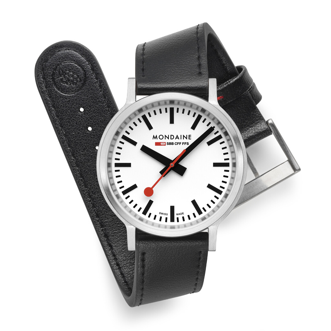Pre-owned Mondaine Watch Edition Stop2go Backlight Mst.4101b.lbv.1 Sapphire Glass
