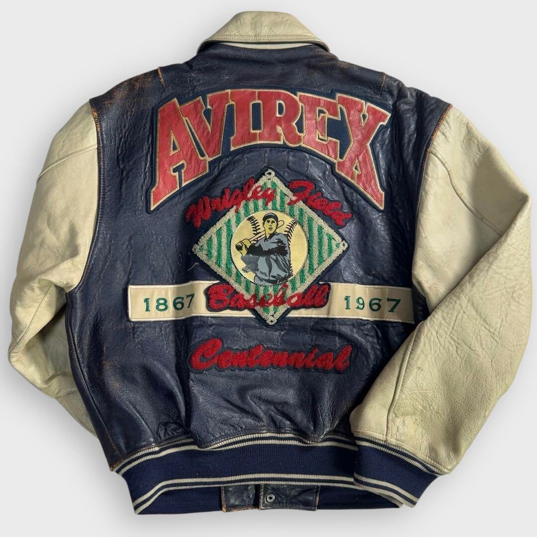 ジャケット・アウター AVIREX USA ALL AMERICAN CLASSIC M All Americans Avirex Jacket | Avirex Leather Bomber Jacket