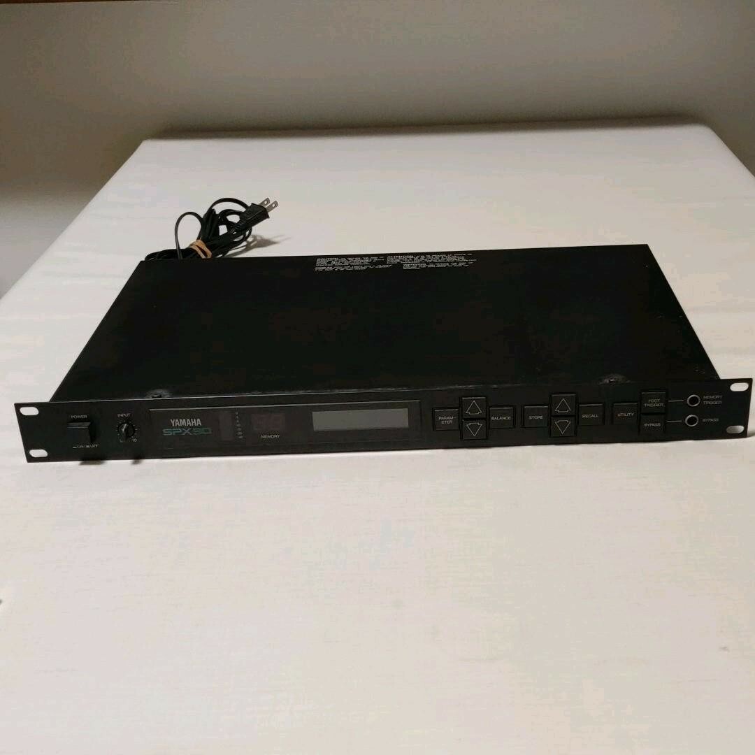 配信機器・PA機器・レコーディング機器 Yamaha SPX90 DIGITAL SOUND PROCESSOR Yamaha SPX90 II Digital Sound Processor | Reverb