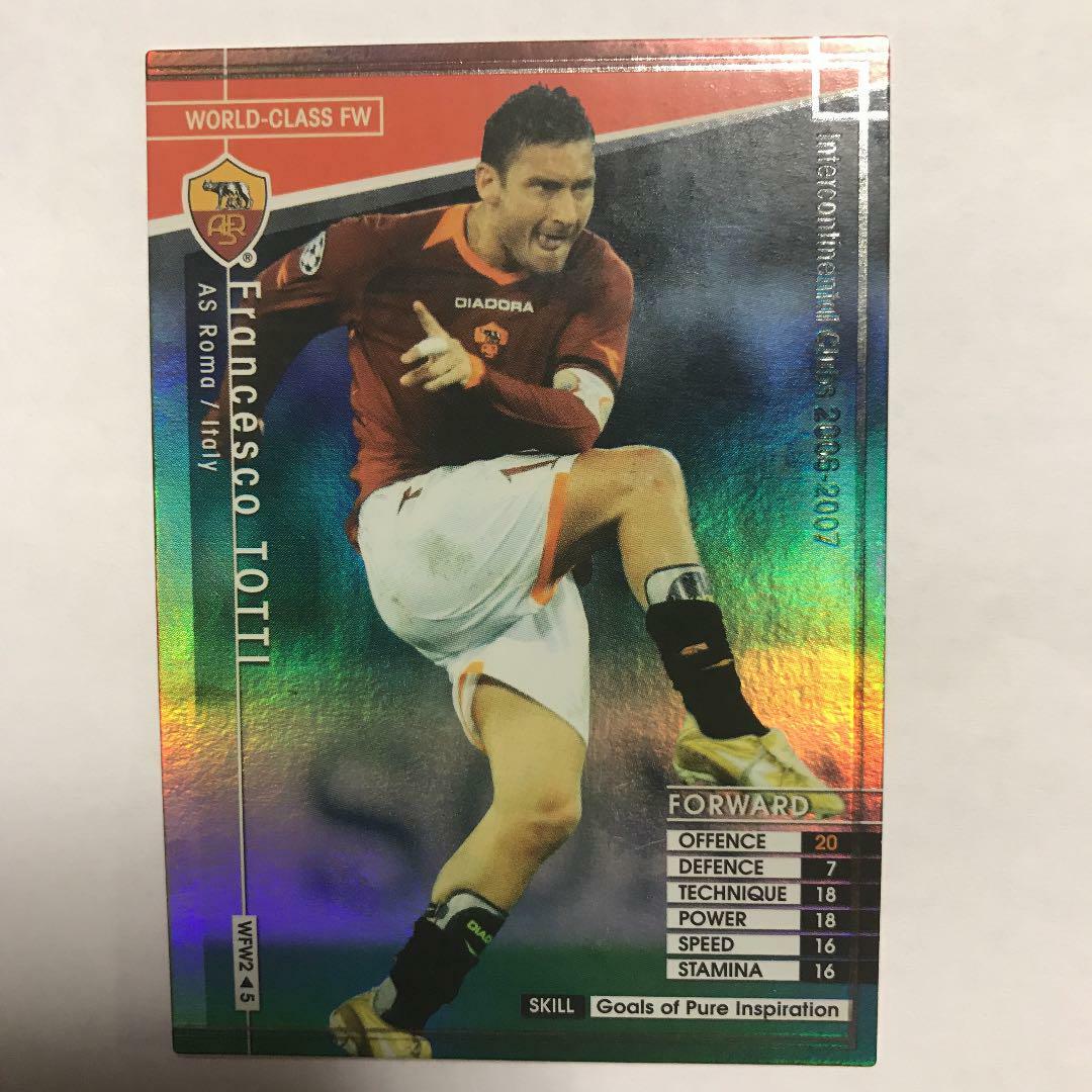 WCCF ロケテトッティ Panini WCCF 2004-05 Francesco Totti 1976