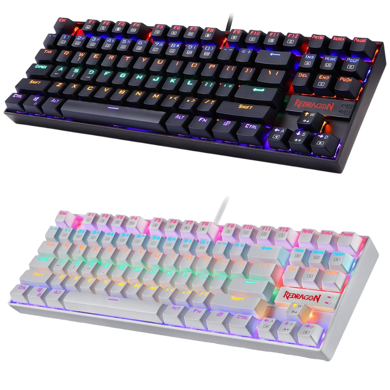Rainbow Led Backlit Wired Red Switchs