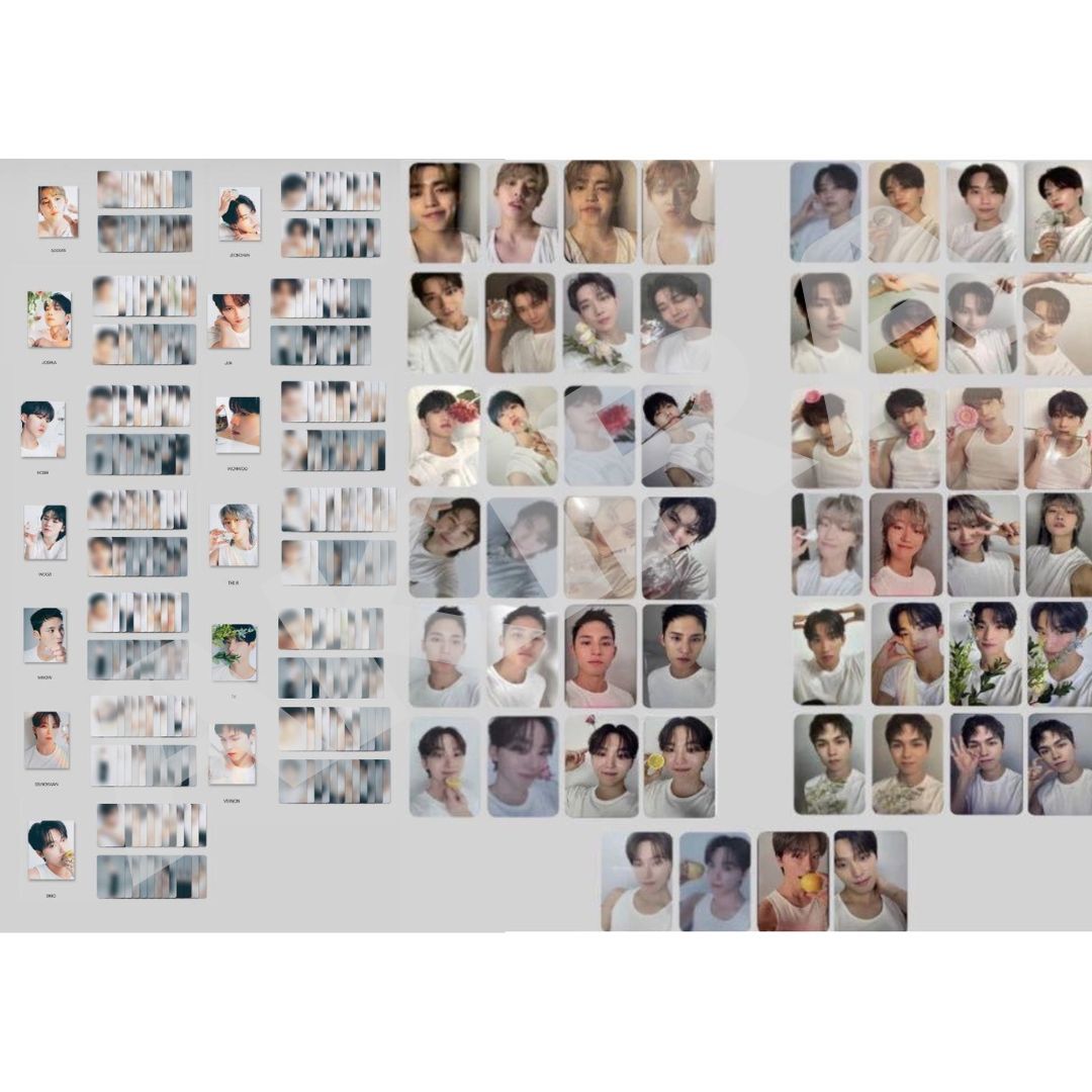 SEVENTEEN HERE DEAR盤 バインダー MINGYU SEVENTEEN MINGYU 17 IS RIGHT HERE DEAR Official Binder +