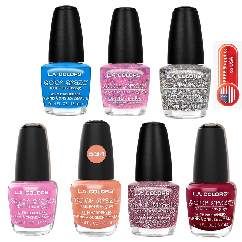 Craze Nail Polish, Glitter Bomb, 0.44 Fl Oz (Pack of 1)