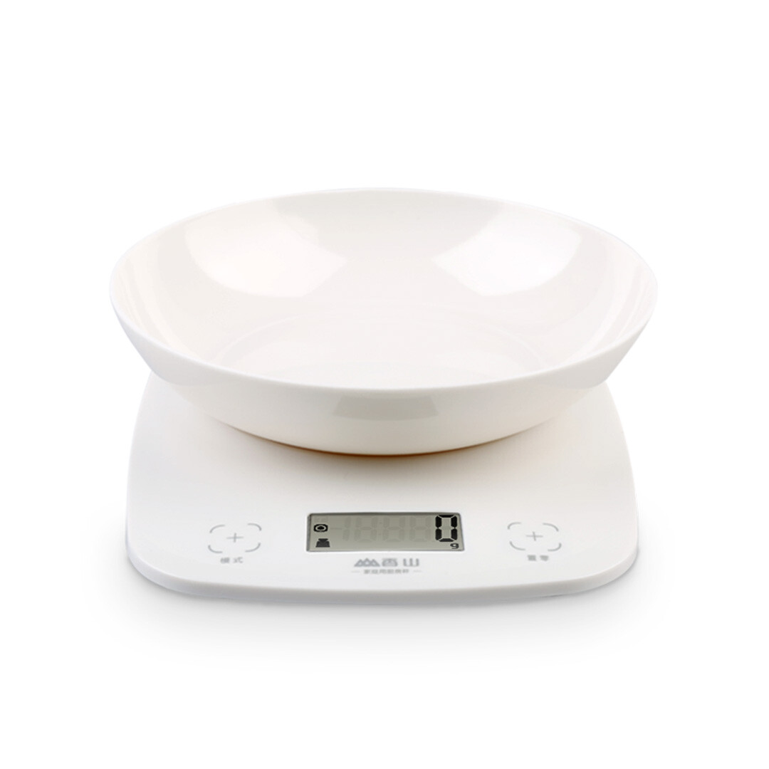2g-5kg ABS Portable Electronic Kitchen Scale LCD Display Intelligent Touch