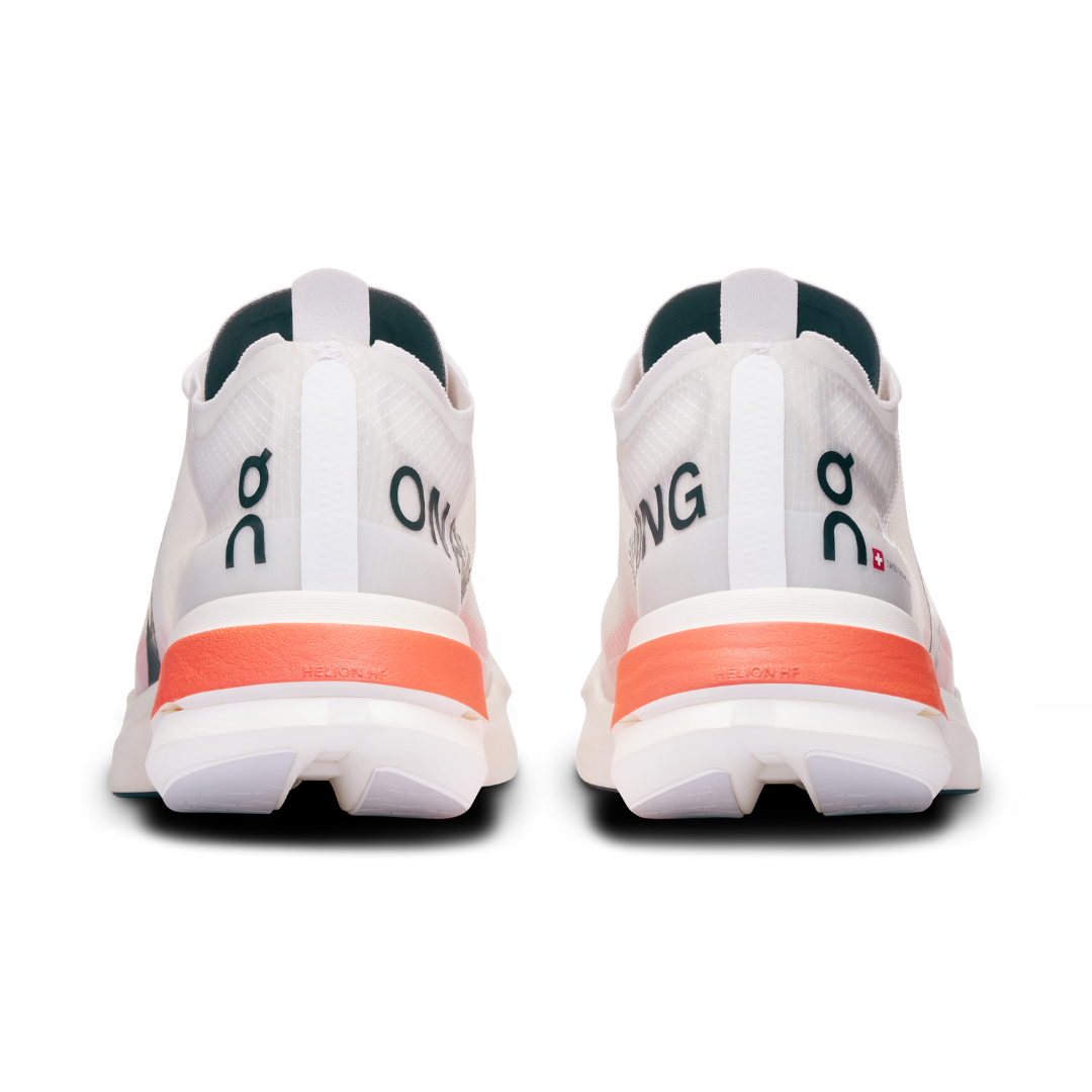 Pre-owned On Mens  Running Brand White/flame Cloud Cloudboom Strike Oc Shoes 2024