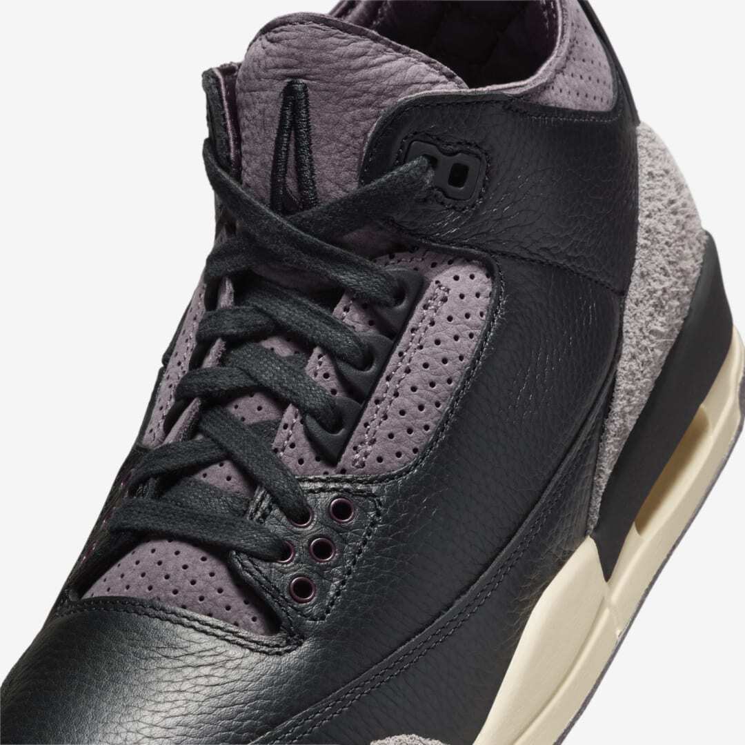 Pre-owned Jordan Fz4811-001 A Ma Maniere Nike Women's Air  3 Retro Og Sp Black (women's)