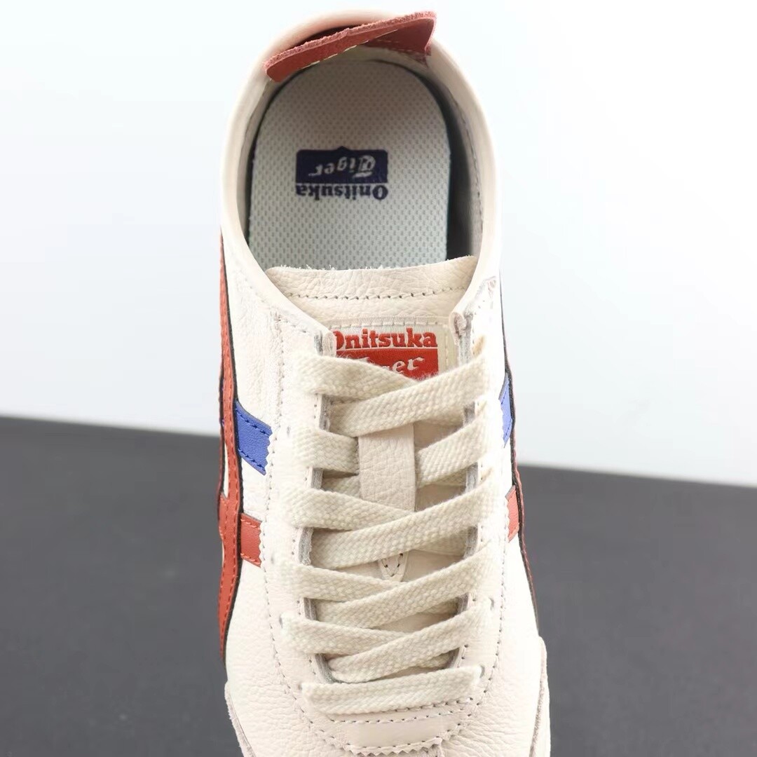 Pre-owned Onitsuka Tiger Authentic  Mexico 66 Classy Sneakers Brand W/box Unisex In Blue