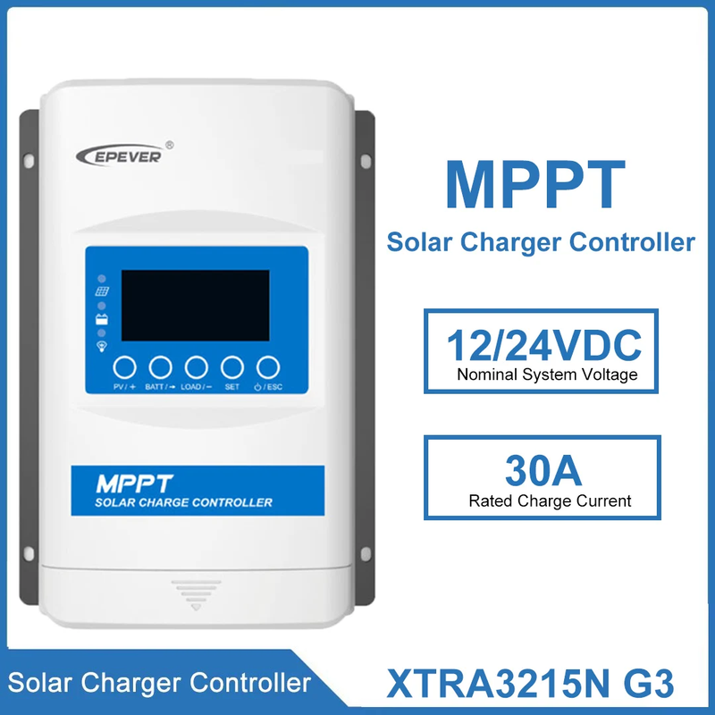 EPEVER 30A 40A MPPT Solar Charge Controller XTRA4210N G3 XTRA3215N G3 12/24VDC I