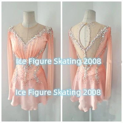 ice figure skating competition dress Gymnastics costume dance Dress dyeing