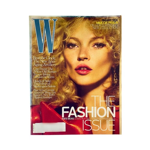W Magazine September 2009 Kate Moss Cover, The Fashion Issue