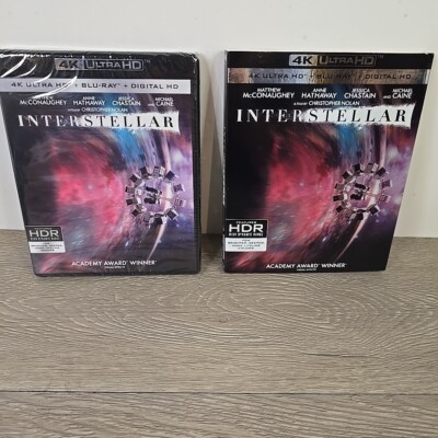 Interstellar (4K UHD Blu-ray/Blu-ray)NEW w/slipcover