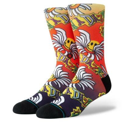 Stance In A Daze Classic Crew Socks (Multi) Мужские носки с графическим принтом