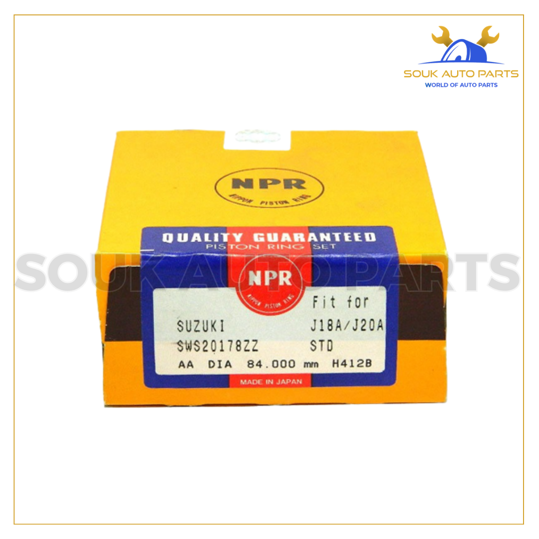 リン 12140-77E00 Piston RING SET J20A 84mm Suzuki VITARA 2.0Ltr