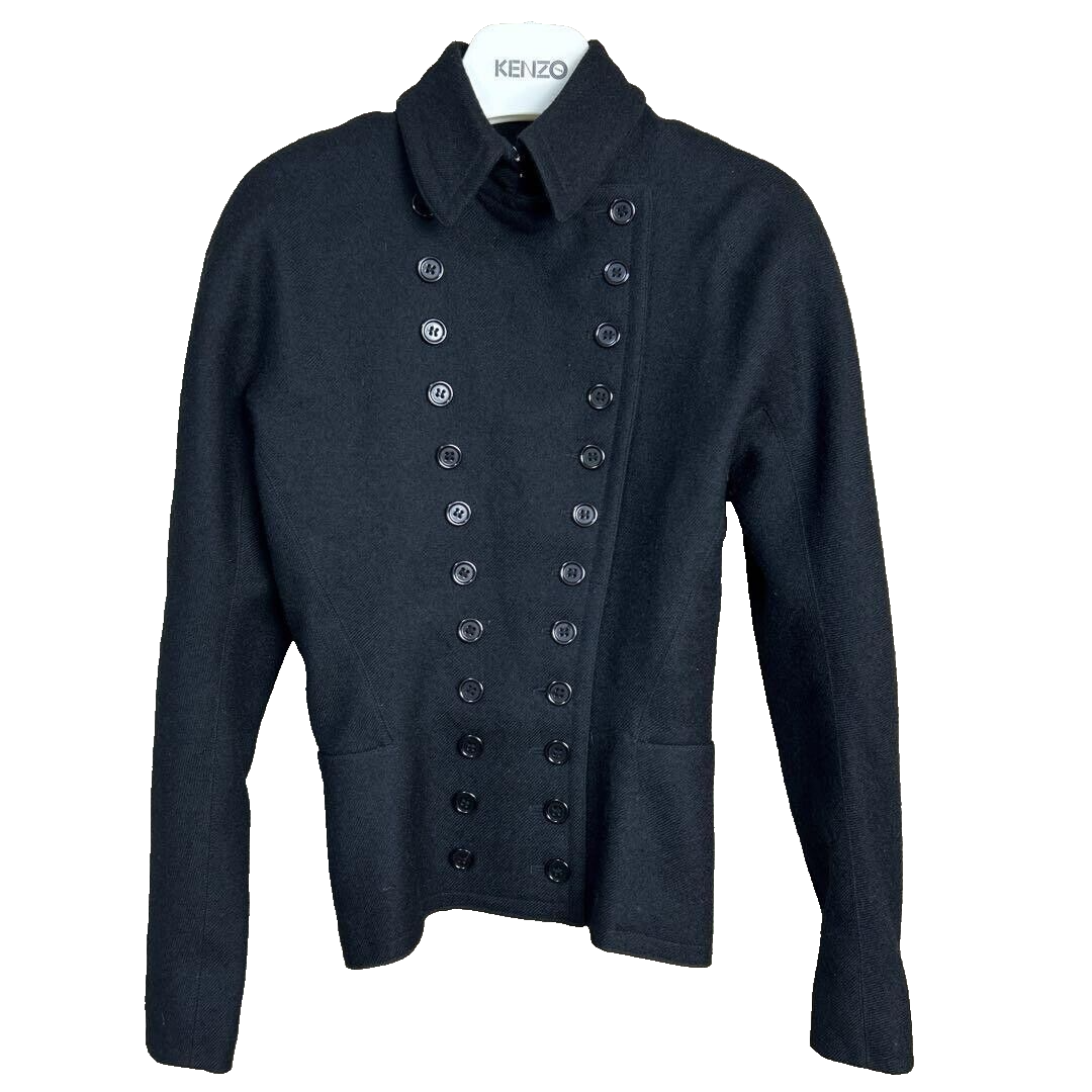 ジャケット・アウター ALAIA vintage jackets wool 36 Azzedine 1989 Alaïa Wool Jacket - Desert Vintage