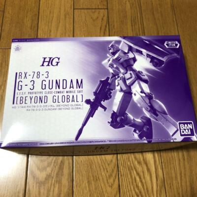ロボット HG 1/144 RX-78-3 G-3GUNDAM BEYOND GLOBAL HG 1/144 RX-78-3 G-3 Gundam [Beyond Global] Limited Item | eBay