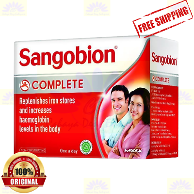 1X Sangobion 100 S Replenishes Iron Stores Increase Haemoglobin Level For Anemia