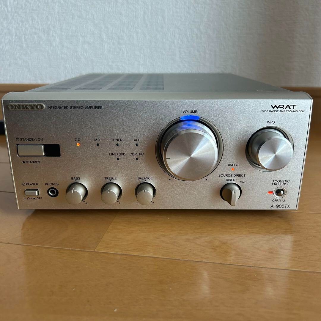 t*t様 ONKYO INTEGRATED AMPLIFIER MODEL A- ONKYO A-905TX Stereo Integrated Amplifier Transistor Working