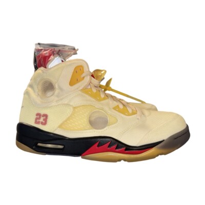 Jordan 5 SP x Off-White Mid Sail - DH8565-100 Size 11 NEW