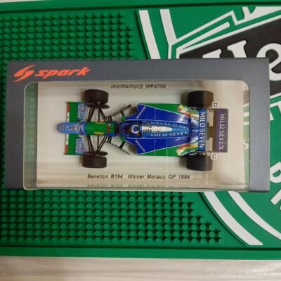 ミニカー 1/43 Spark Benetton B194 Monaco GP 1994 Spark 1/43 Benetton B194 1994 Monaco GP Michael Schumacher