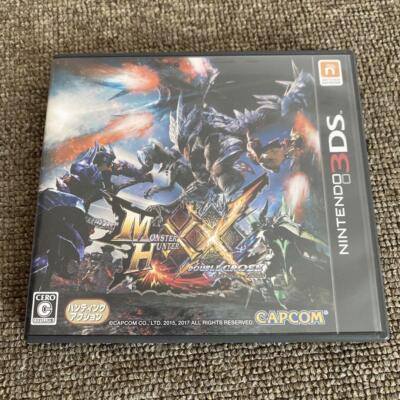 モンスターハンターXX ニンテンドー3DS Nintendo 3DS Monster Hunter XX Double Cross Video Games