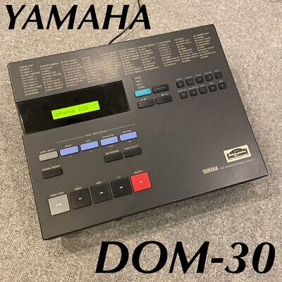 YAMAHA DOM-30 MIDI Disk Orchestra Synthesizer Module Used from Japan