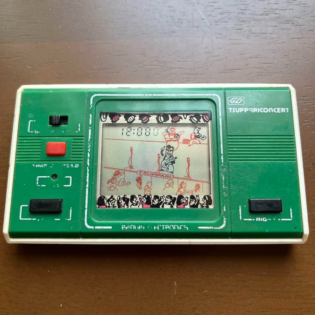 Bandai LCD Handheld Game Tsuppari Concert Made in Japan 1982 Bandai LCD Handheld Game Tsuppari Concert Made in Japan 1982