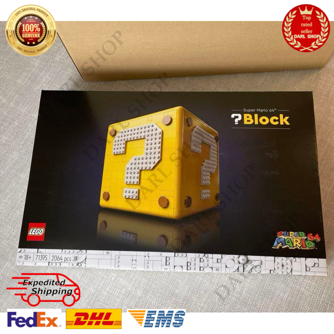 Taruri　0218 LEGO Super Mario Super Mario 64 Question Mark Block 71395