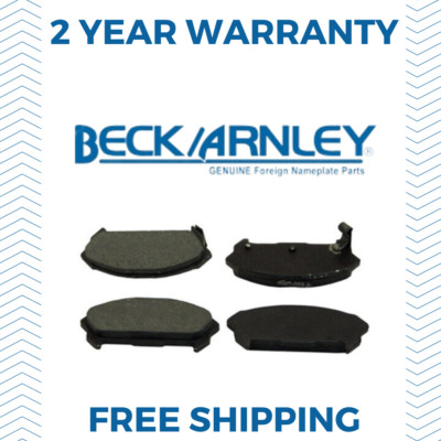 1991 - 1993 Isuzu Impulse Rear Disc Brake Pad Set Beck/Arnley 082-1440