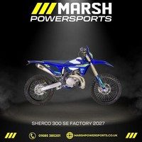 300 SE Factory 2027 Model - Sherco Main Dealer - Reserve NOW!
