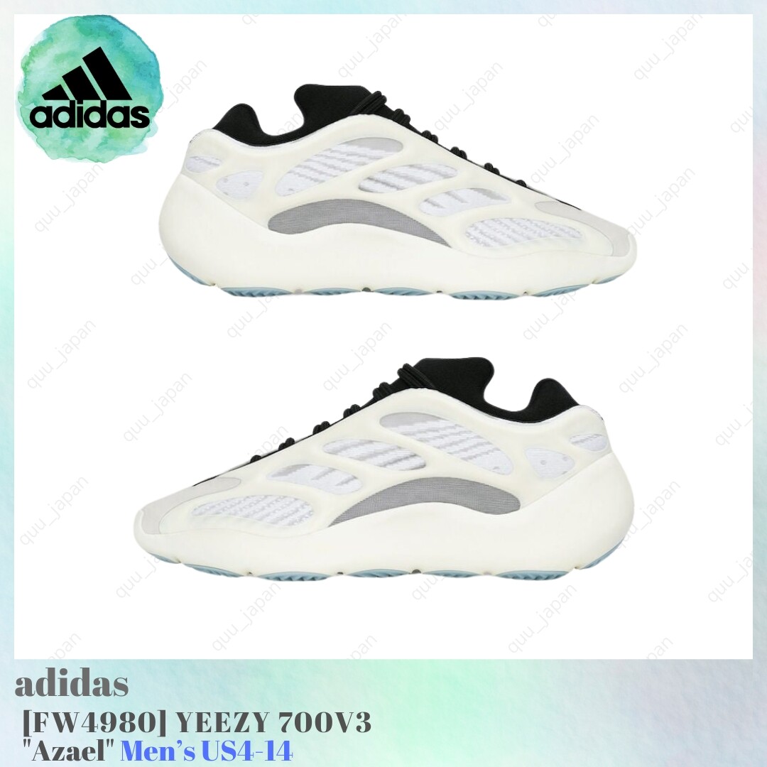 ailly＊ adidas YEEZY 700V3 Azael FW4980 White Men's US4-14 NEW | eBay