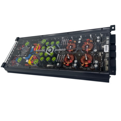 Soundqubed 8000 Watt Q1-8000 Q Series Mono Block Amplifier Car Audio