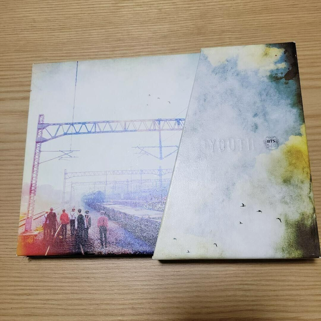BTS Bangtan Boys YOUTH 2nd album first press CD DVD Booklet