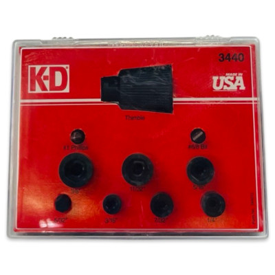 K-D Tools 3440 Finger Wrench Set In Case NEW FAST FREE SHIPPING