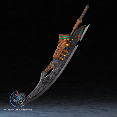 MH Great Sworder — 3D Printed RAW DIY Cosplay Kit + Prop Replica
