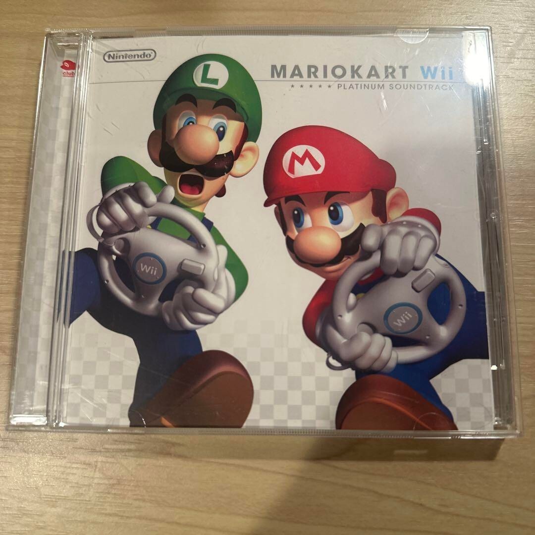 マリオカート Wii サントラCD Club Nintendo Mario Kart Wii Platinum Soundtrack CD