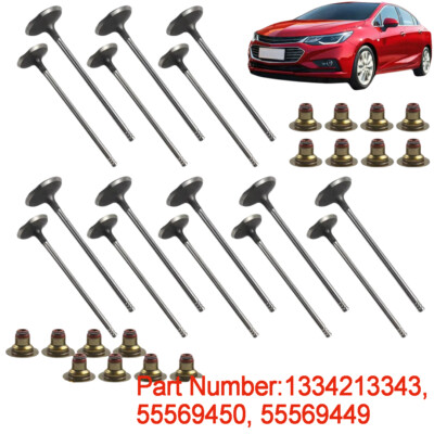 1.8L Engine Intake & Exhaust Valve Kit For 11-18 CHEVY SONIC CRUZE