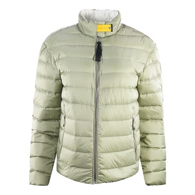 Pre-owned Parajumpers Letizia Reverso Sage Reversible Down Jacket