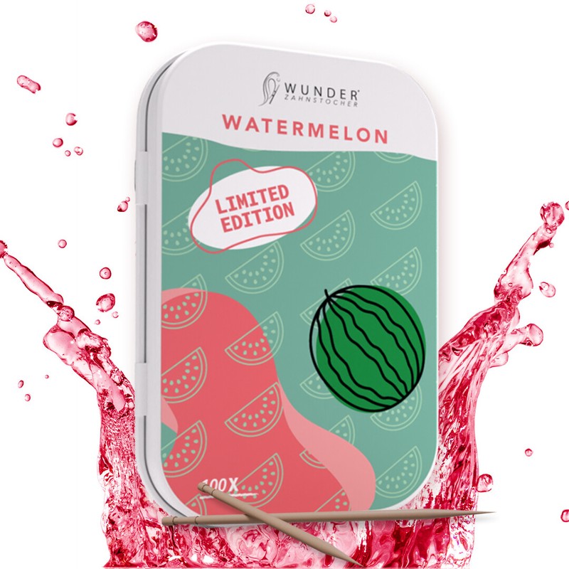 Wunder Zahnstocher - Zahnstocher Mit Geschmack Wassermelone 