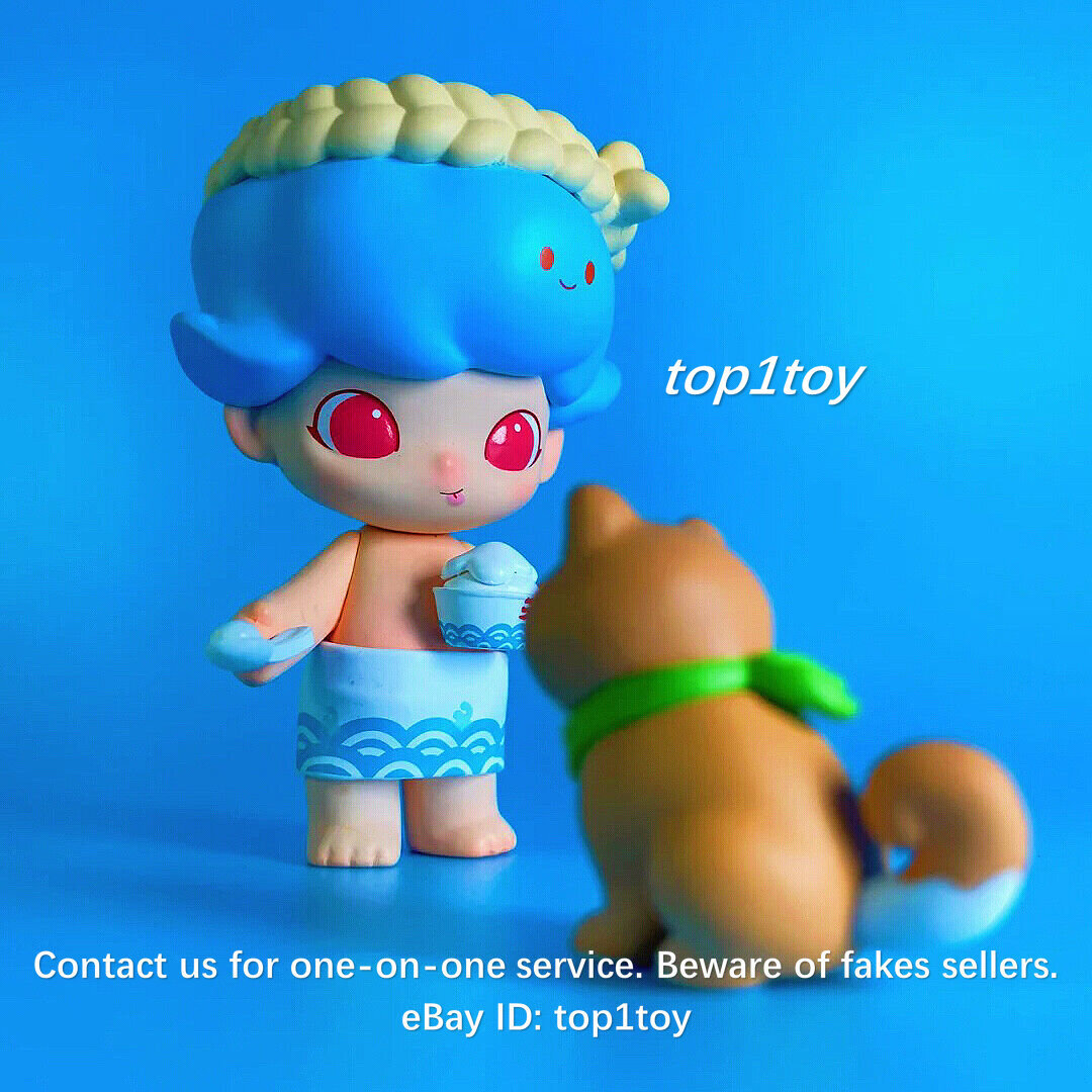 激レア入手困難popmart DIMOO シークレット　LUNCKYCHARM POP MART x DIMOO WORLD Shaved Ice Foodie Limited Art Toy | eBay