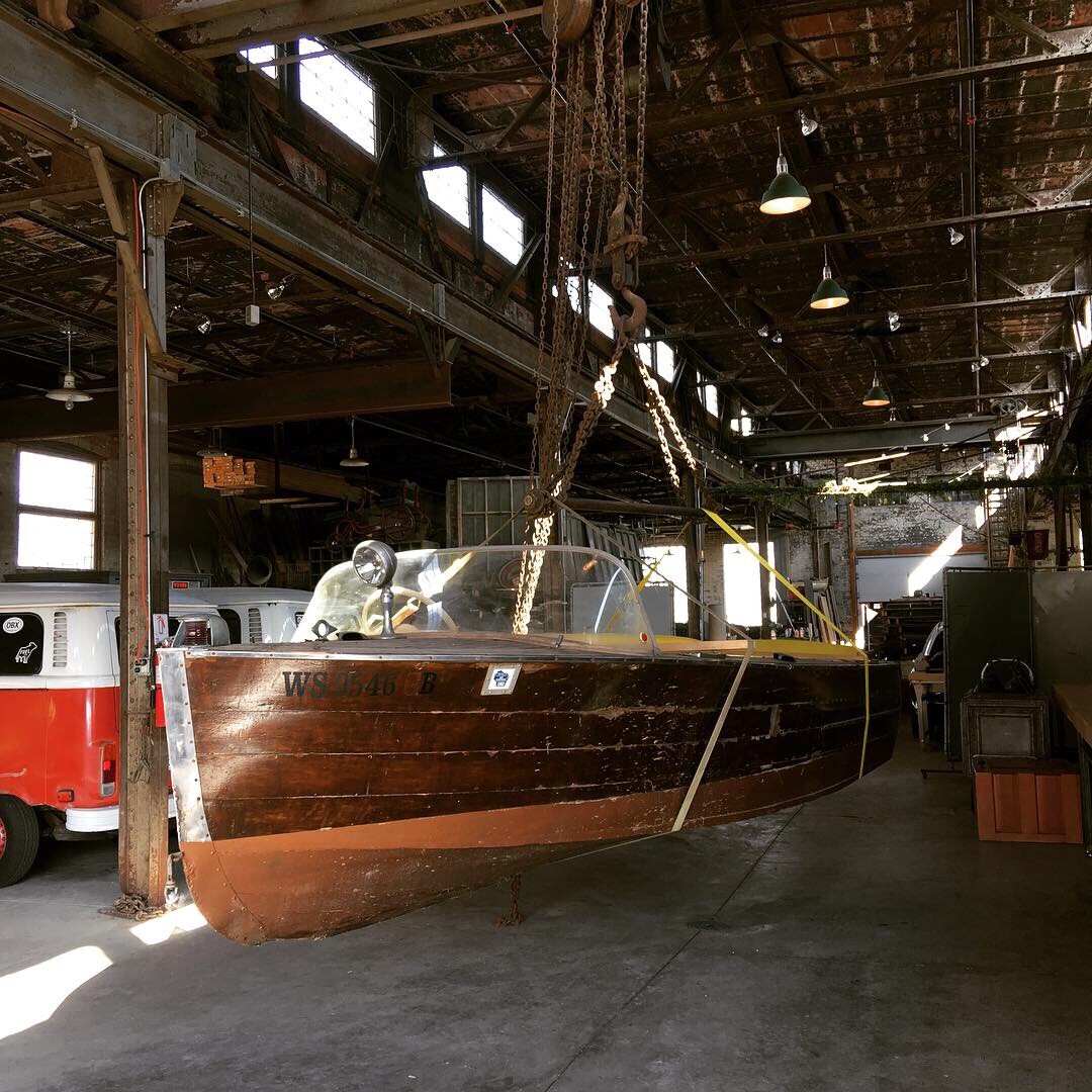 1950 Chris-Craft U17 fresh out of 38-year storage.