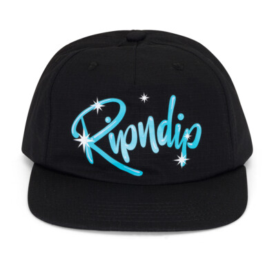 Кепка RIPNDIP Sprinkles Snapback (черная) с 5 панелями