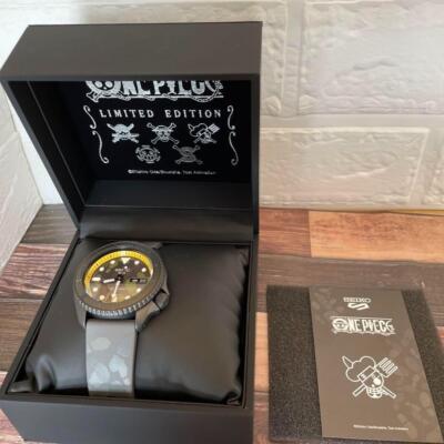 Pre-owned Seiko Unused  5 Sports One Piece Collaboration Sbsa155 Limited Edition