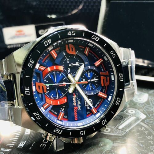 Pre-owned Casio Efr-564tr-2a Edifice X Scuderia Toro Rosso Formula One 2019 Limited