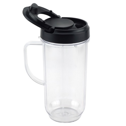 22 oz Tall Cup with To-Go Lid Replacement Part Magic Bullet 250W MB1001 Blenders