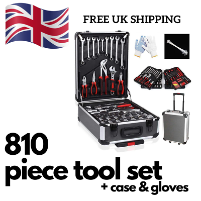 Mechanics tool box with tools deals